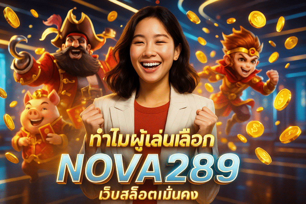 ทำไมผู้เล่นเลือก NOVA289 เว็บสล็อตมั่นคง