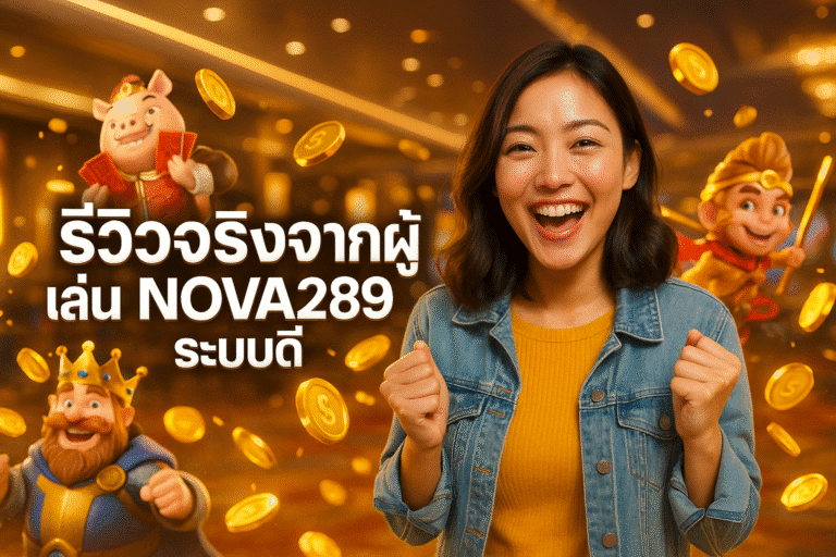 รีวิวจริงจากผู้ เล่น NOVA289 ระบบดี