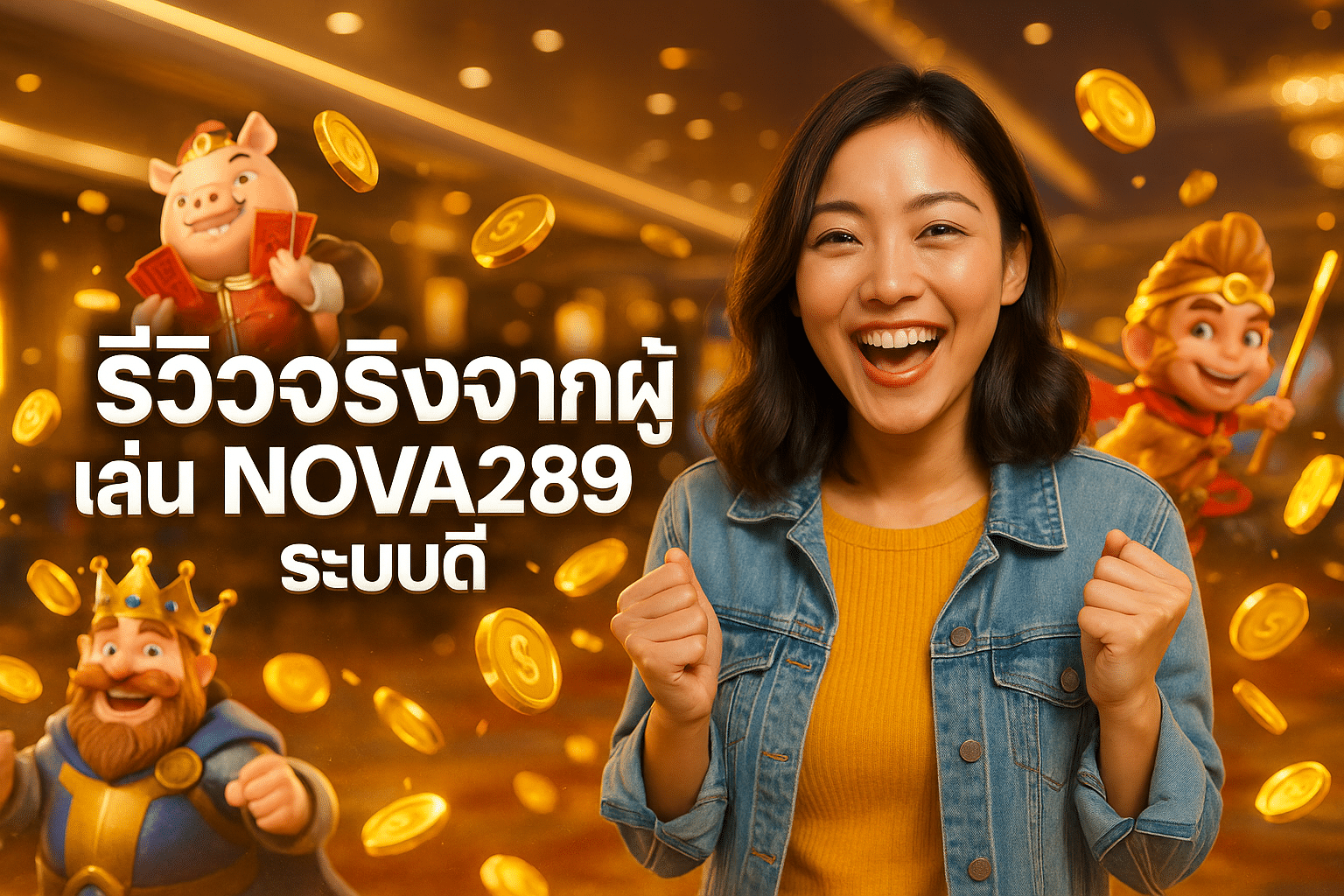 รีวิวจริงจากผู้ เล่น NOVA289 ระบบดี