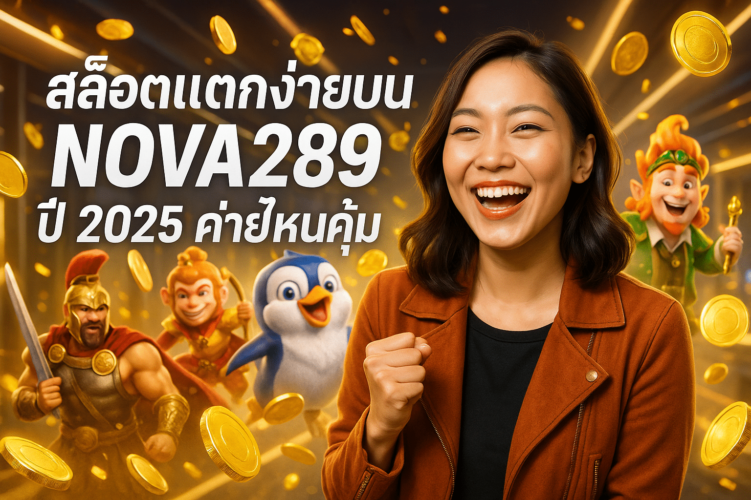 สล็อตแตกง่ายบน NOVA289 ปี 2025 ค่ายไหนคุ้ม